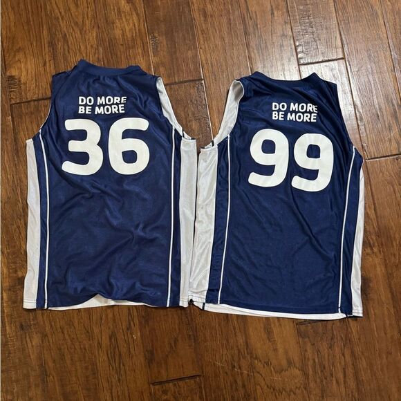 2* YMCA Teamwear reversible basketball Jersey size YL - Picture 4 of 5